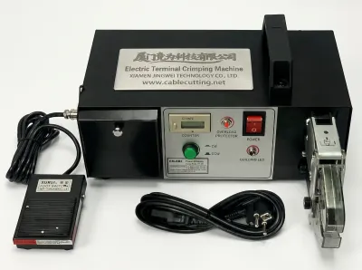 Elektrický krimpovací stroj na svorky s různými koncovkami EM-6B1 EM-6B2 - Poloautomatický krimpovací stroj