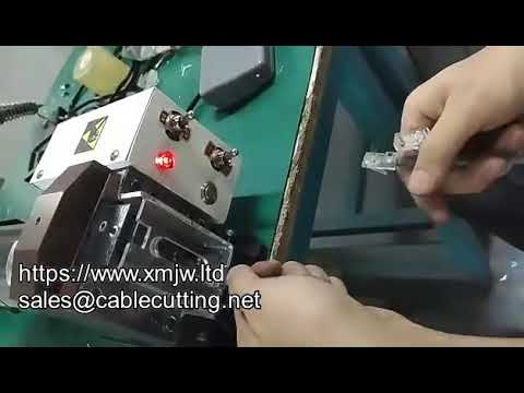 Mini Plug automatická krimpovací mašina RJ45 – kovový 8pin pro Cat6 Cat5