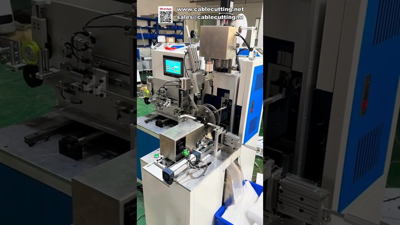 Full Automatic Wire Processing Line Counting, Cutting, Winding and Tying