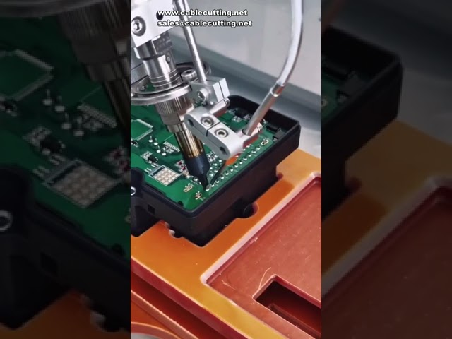 3osý automatický pájecí robot pro PCB | Pájení SMD součástek a LED