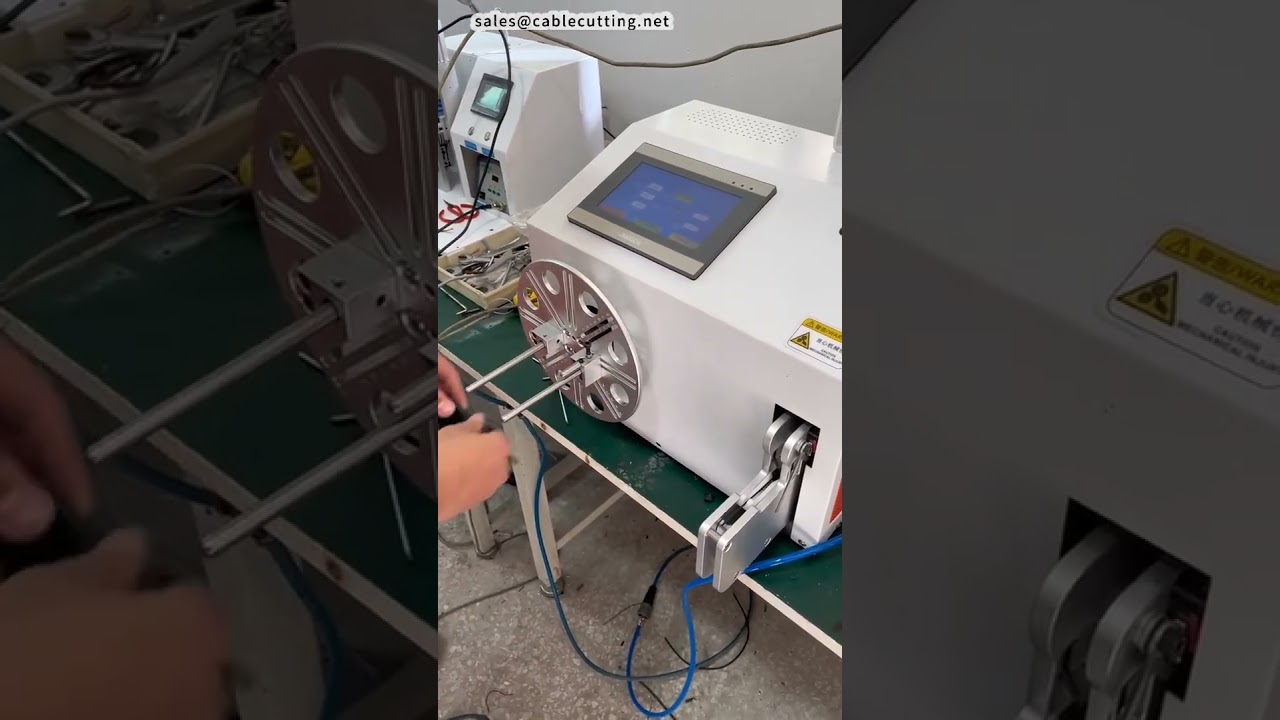 Semi Automatic Cable Tying Machine  Wire Bundling Machine