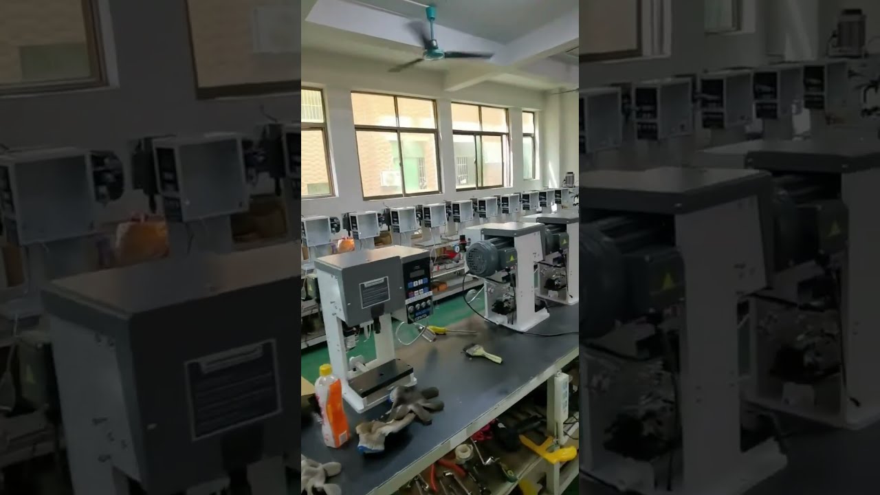 Continuous Strip Terminal Machine Workshop Real Shot Display #factory #machine #tools