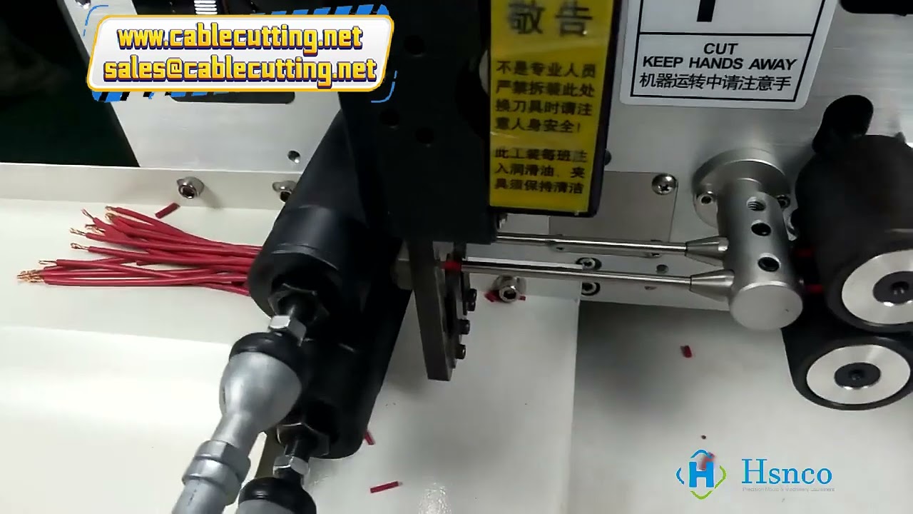 Plně automatický stroj na odizolování a kroucení kabelů | Průřez 0,5–4 mm²