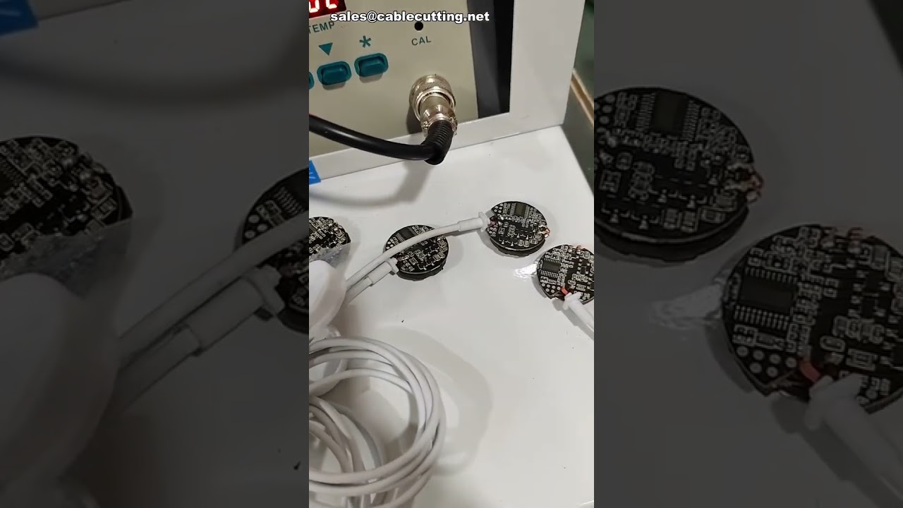 Poloautomatická páječka pro svařování bezdrátových nabíječek | Tovární ukázka #stroj #diy