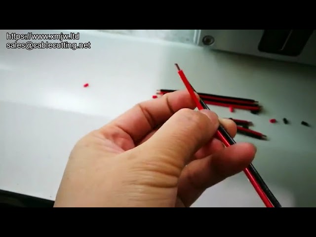 2-14pin 20mm FFC Ribbon Flat Cable Automatic Cutting Stripping and Splitting Machine