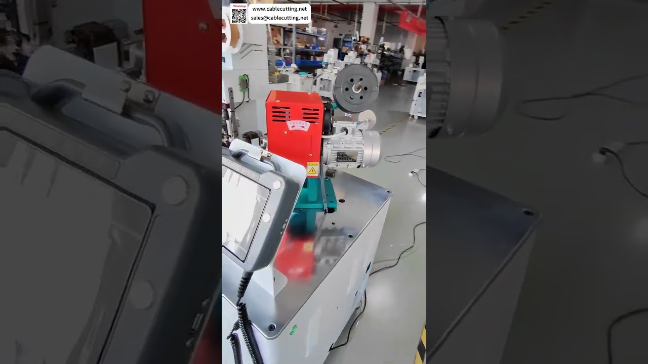 Insulated Terminal & Copper Band Crimping Machine  Automatic Wire Harness Processing Machi