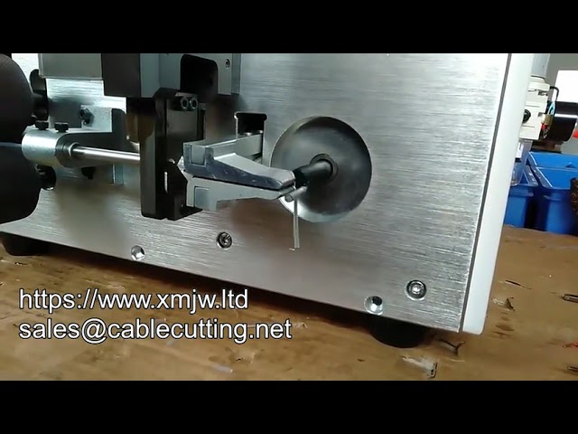 WPM-6-pf Automatic Wire Cutting Stripping Bending Machine