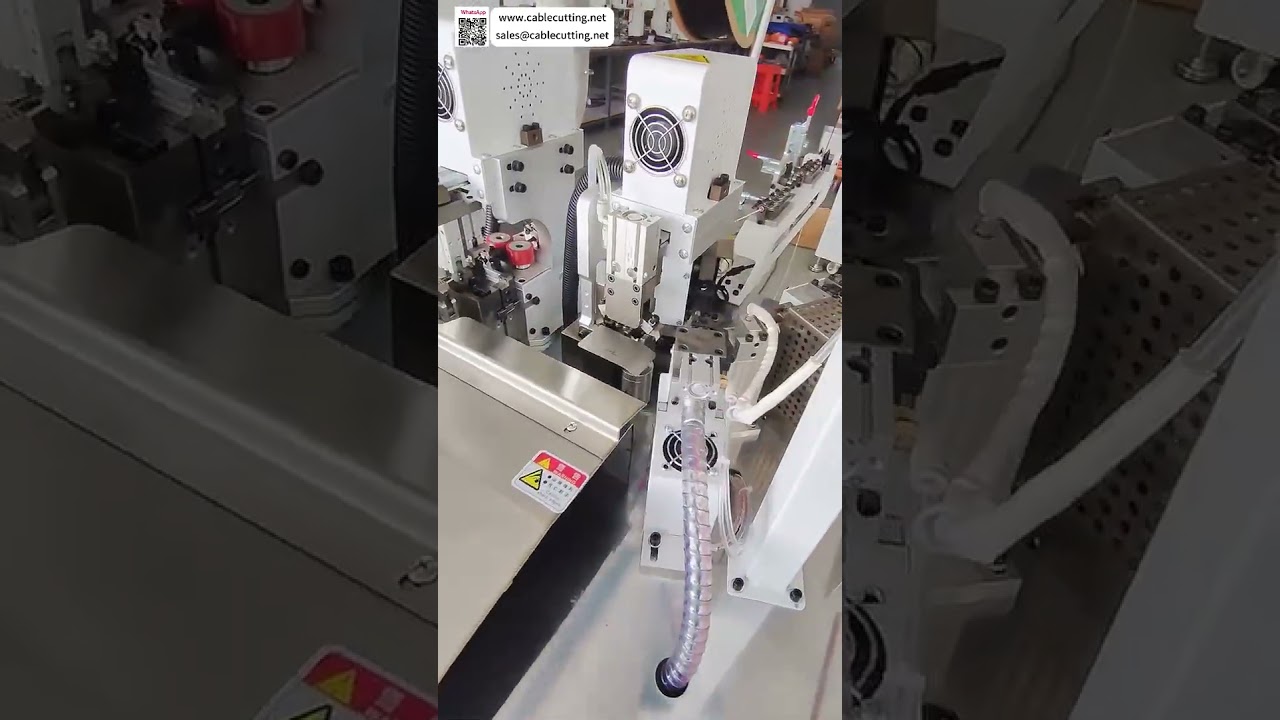 Single Head Tinning & Single Head Heat Shrink Tube Insertion Harness Machine  Auto Crimper