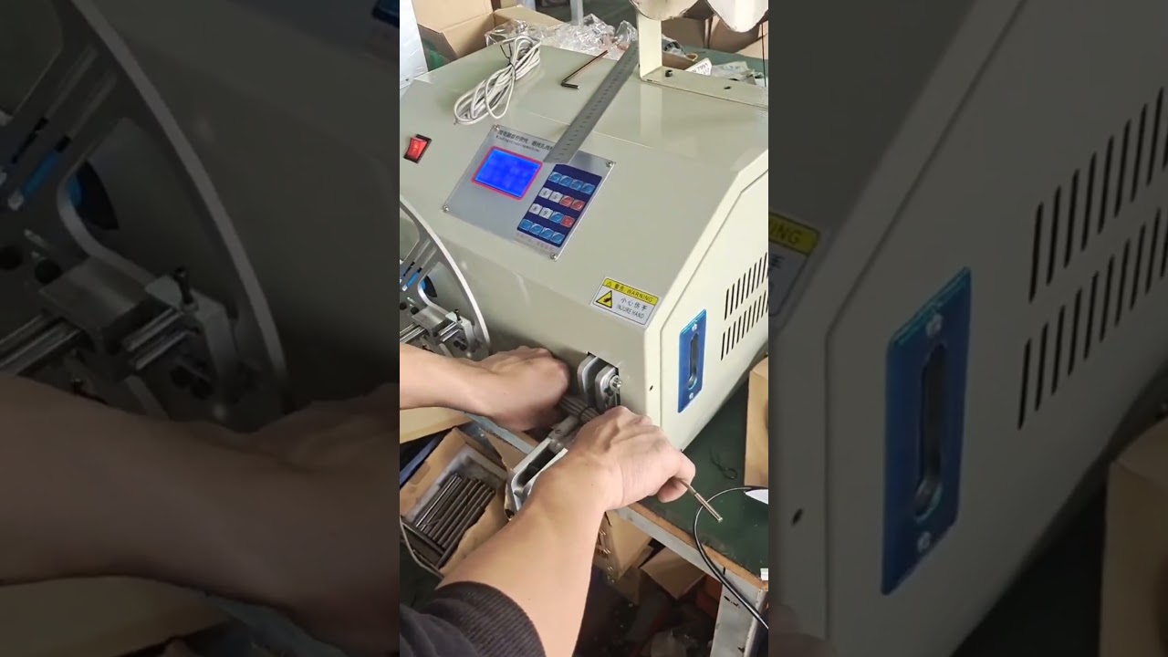 Wire Winding and Tying Machine #machine #factory