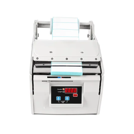 Automatická řezačka nálepek šířky 5-130 mm, max. průměr 250 mm X-130